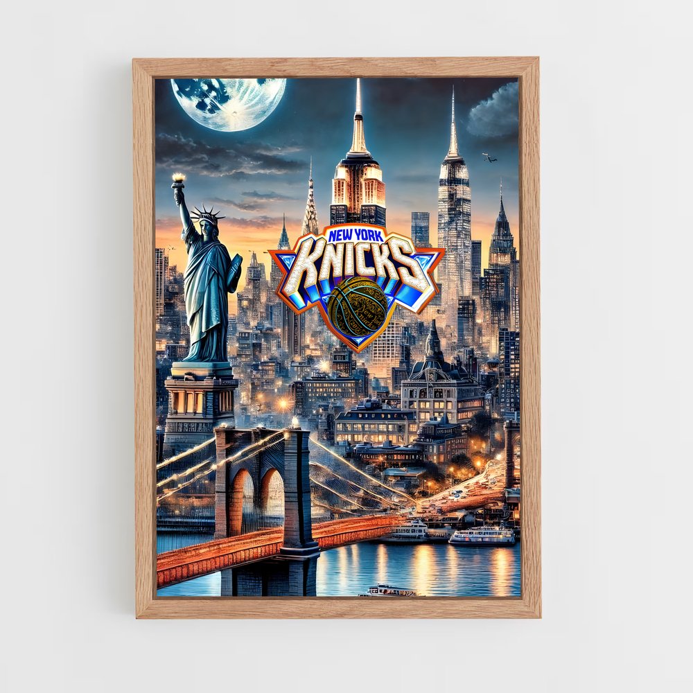 Poster New york knicks – affiche Basketball (vue 4)